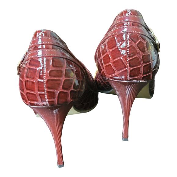 Promise Stiletto Heels Pumps in deep wine‎ "Cara" - Picture 7 of 10